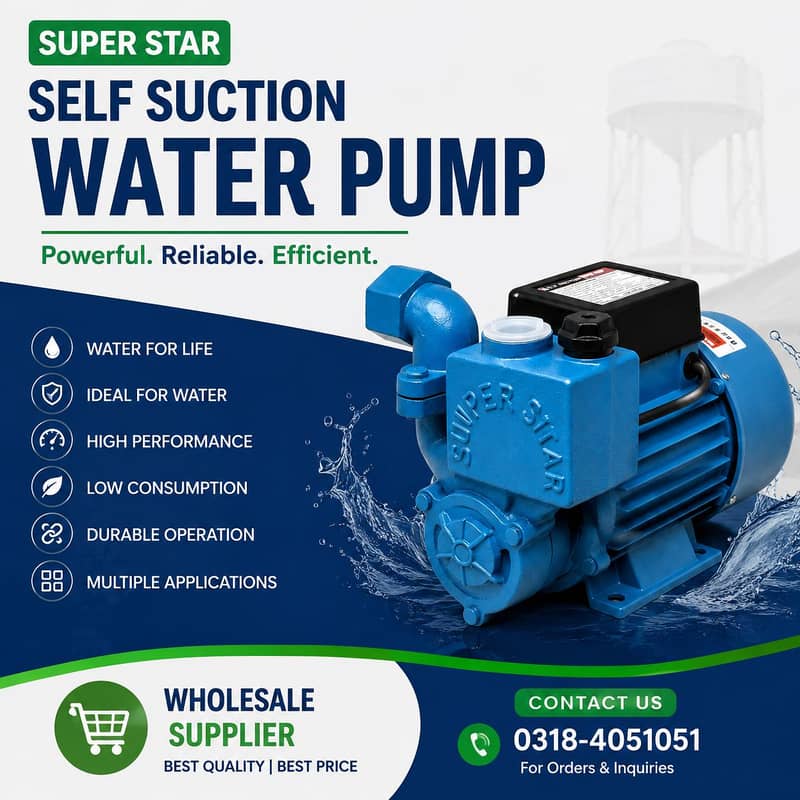Vacuum water pump 0