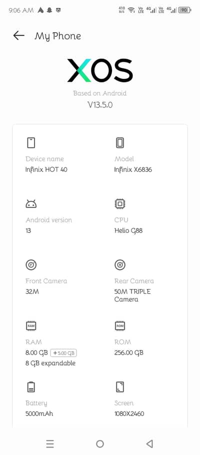 Infinix Hot 40