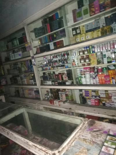 Cosmetics shop sell with furniture