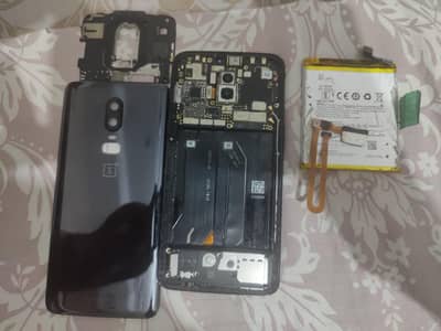 OnePlus 6 Original Clear Panel, Fingerprint, Cameras