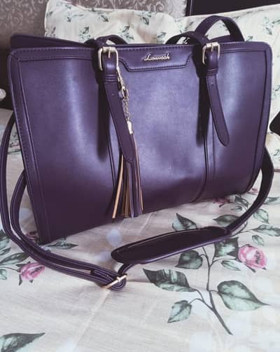 Laptop + Handbag