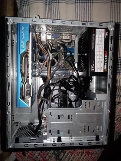Gaming PC with Rx 590 non GME i5 3 Gen 16 GB ram Branded 80+ PSU
