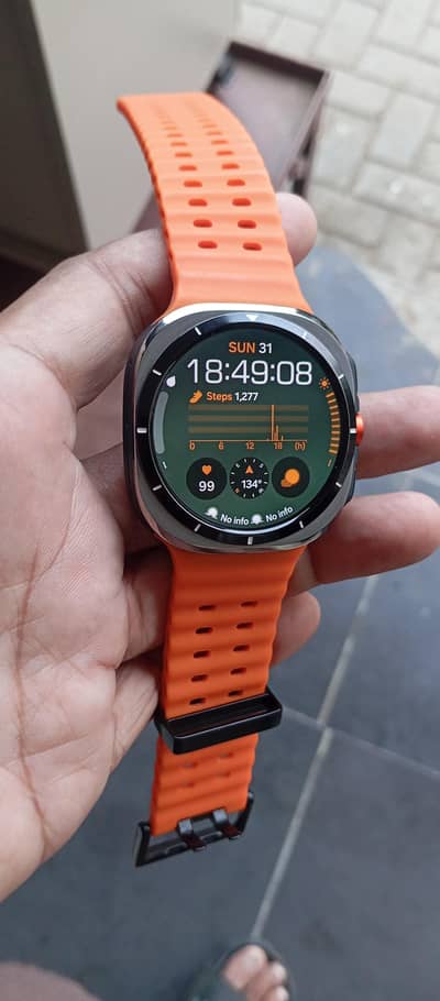 Samsung galaxy watch ultra 2024 with original charger
