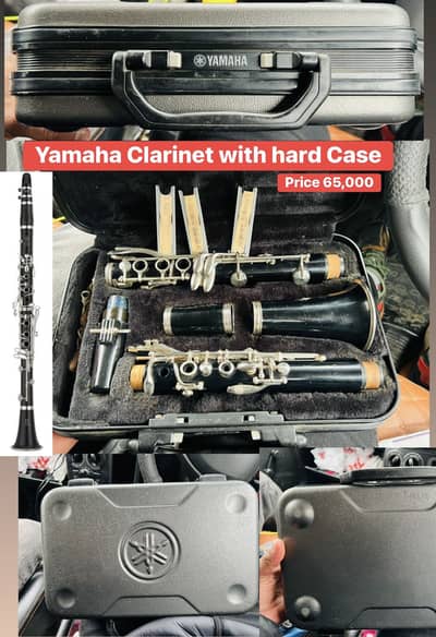 Yamaha Clarinet & Flute / Grand Piano / Keyboard / Amp / Melodion
