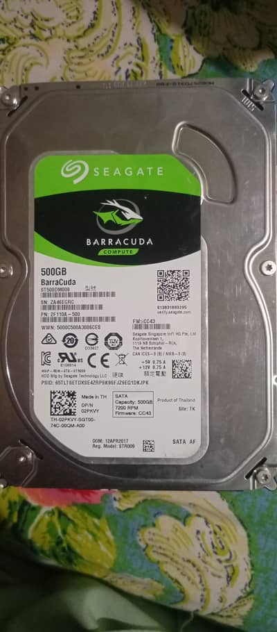 500 gb hardrive new