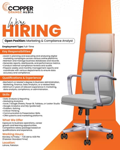 Marketing & Compliance Analyst