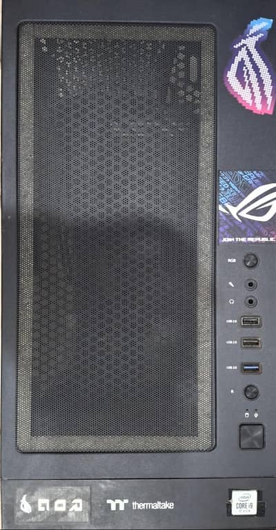 VERSA T35 TG RGB TEMPERED GLASS MID TOWER CASING