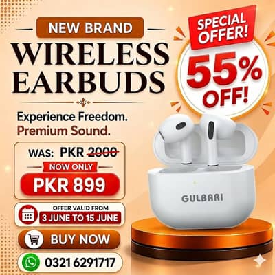 Premium Wireless Earbuds