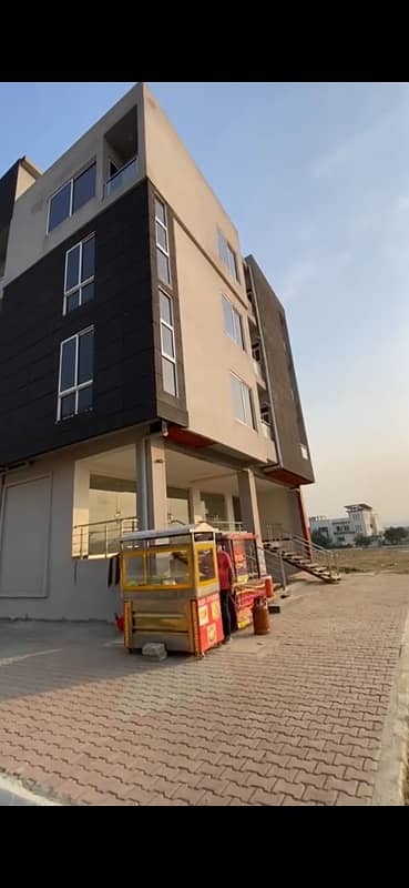 12 Marla G+5 New Plaza Available For Sale In Multi Gardens MPCHS B-17 Block D Islamabad.