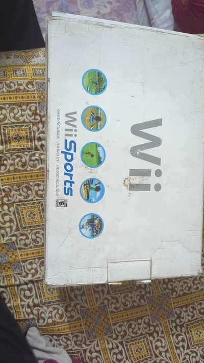 Nintendo Wii Complete Set With 2 Controllers & Box