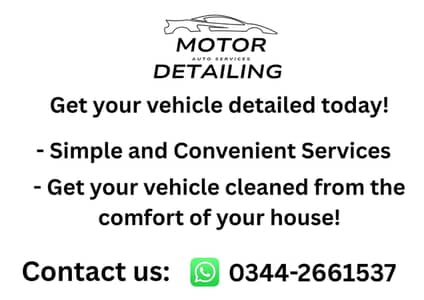 Car and Motorcycle Detailing Services