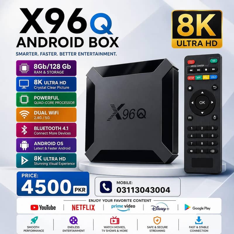 Android led Tv Box (Latest Version) 0