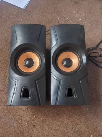 Dual speakers for laptop and pc