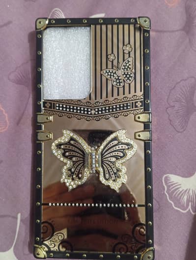 Beautiful Butterfly Mirror Mobile Cover for Samsung S21 Ultra