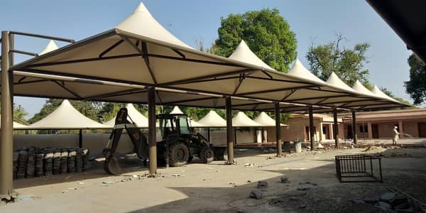 Canopy shade / Swimming pool shade / Pvc shade / Car roof canopy shed