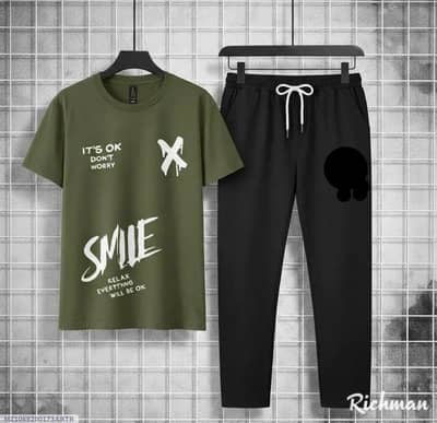 New men's printed tracksuit collection