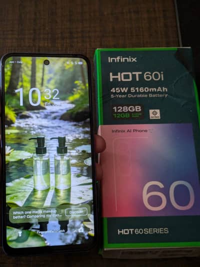 Infinix hot 60i 6/128 For Sale