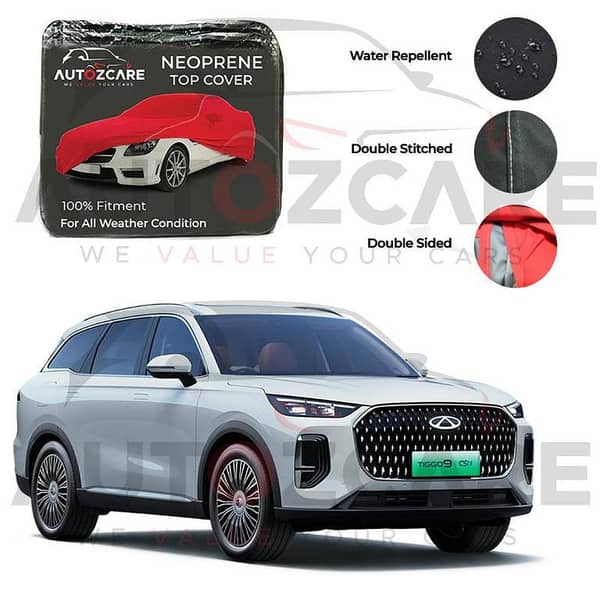 Chery Tiggo 9 Neoprene Top Cover - Model 2026