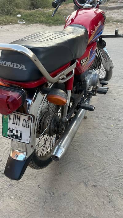 Honda cd 70 2008 model good condition file miss