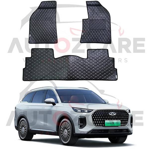Chery Tiggo 9 7D Floor Mat (Flat Style) 4PCS - Model 2026