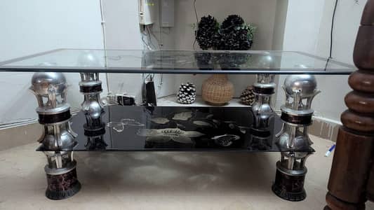 glass table