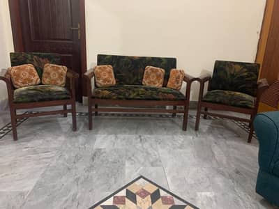 6 seater sofa set good condition