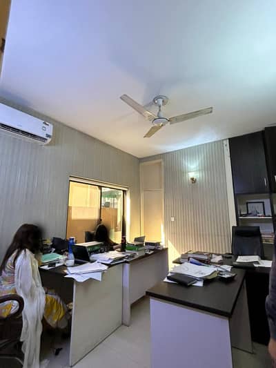26 Marla House with Separate 2nd Floor Access Ideal for Office or Residence for Rent in New Muslim Town, Lahore