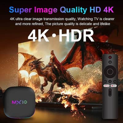 4K Ultra HD Android TV Box | Smooth Streaming Experience