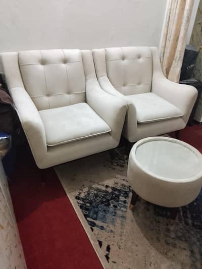 Two chairs - foam padded