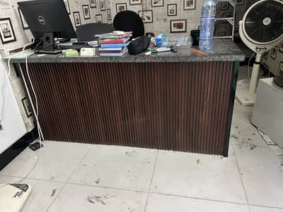 Shop or reception table