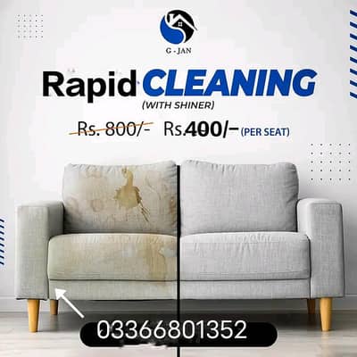 Rapid Sofa Carpet Cleaning services Multan