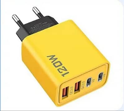 mobile 120 watt charger type c and usb