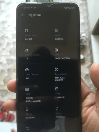 itel s23. . 8+8/128