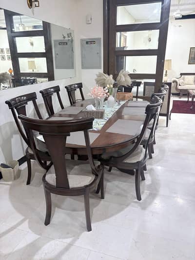 Dining Table / Solid Wood Dining / 8 Seater/ Dinner Table