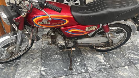 sonica company 70 bike 2009 modal all ok 03443093491