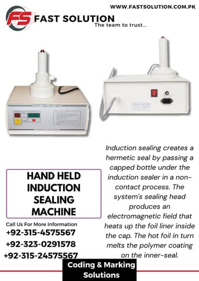 Hand Held Induction Sealing Machine –  Leak-Proof Bottle Sealing