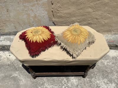 Wooden stool sofa