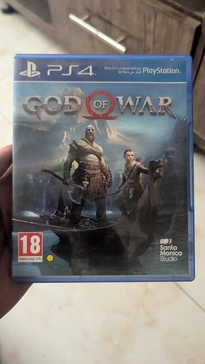 PS4 God of War (Original Disc) | Mint Condition | Scratch Free
