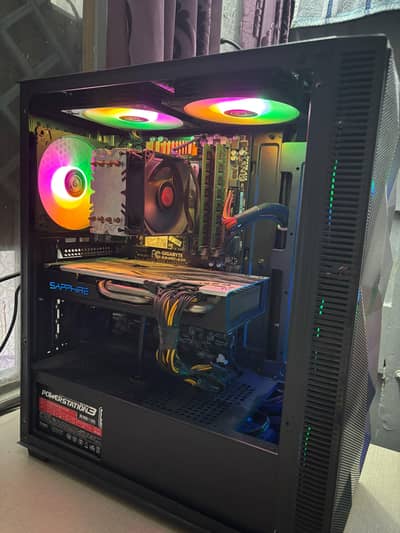 Gaming PC i7 4th Gen | RX 580 8Gb | 16Gb RAM | Samsung 24 2k LED