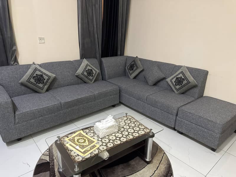 L shape sofa 1