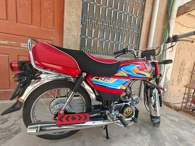 2026 model  Honda CD 70 bike  10/10 condition