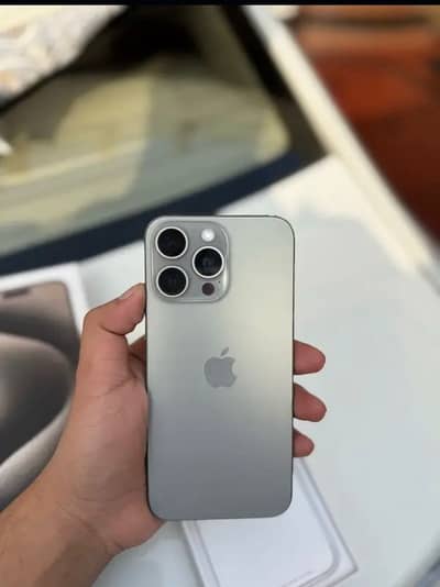 Apple iPhone 15 Pro Max non pta 256gp physical plus e sim 87 battery