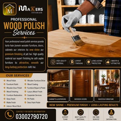 Wood Polish ,Furniture Polish ,Furniture Repair & Polish , Deco Paint