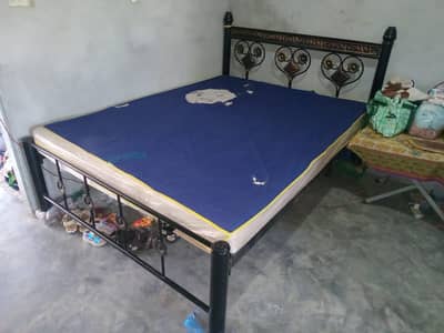 Iron Bed with mattress