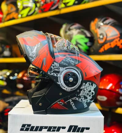 Super Air Sp 275 Flipup helmet unbreakable Eid Sale offer