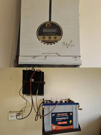 Desi Solar Inverter + Homage UPS + Phoenix Tubular Battery.