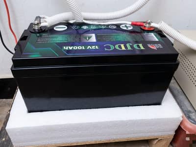 DJDC 12V 100Ah lithium Battery | 3 Years Warranty |Excellent Condition
