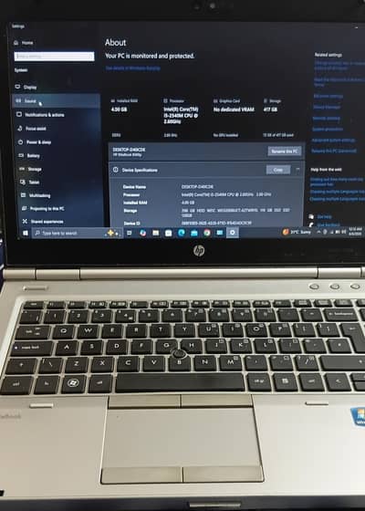 Hp elite book 8460p