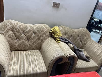 Double bed with mattress