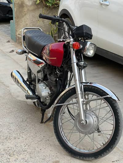 Honda CG 125se urgent for sale 2020 model